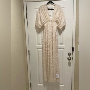 ASOS Design cream jumpsuit